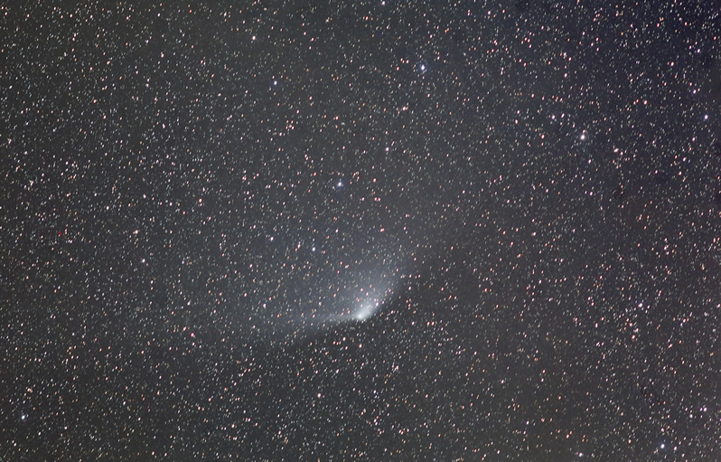 BORG125EDで撮ったパンスターズ彗星